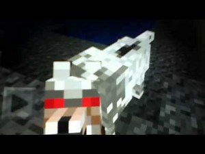 Minecraft Angry Wolf
