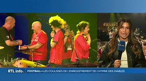 1.500 chanteurs et musiciens enregistrent l'hymne des Diables Rouges pour l'Euro 2024