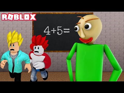 BALDI BASICS School In ROBLOX 🤢🤢 BALDI SCHOOL | Motu Aur Khaleel Gameplay