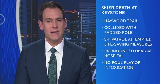 Skier dies at Keystone Resort in Colorado after colliding with padded light pole