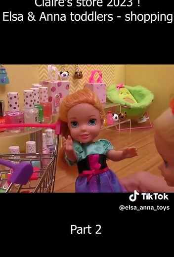 Claire's store 2023 ! Elsa & Anna toddlers - shopping #fry #climbing #australia #outdoors