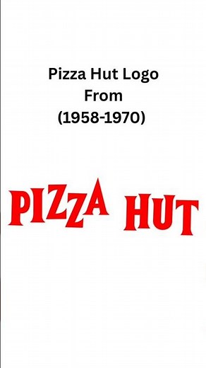 Evolution Of Pizza Hut Logo (1958-2025) #evolution #logoevolution #pizzahut #pizzahutlogo #shorts