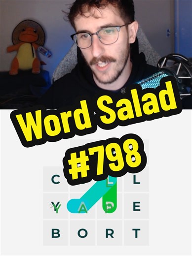 Word Salad Challenge: The First Word Game