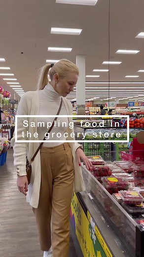 20K views · 93 reactions |  Don't sample food in the grocery store!...