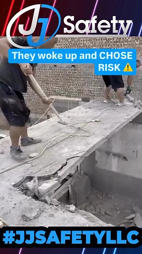 Daily dose of workers’ comp potential!! 😬🥴 #jjsafetyllc #safetyfirst #safetyfails #safetypro | JJ Safety LLC