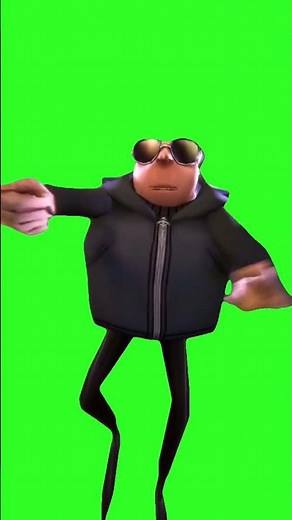 Gru dancing Green screen
