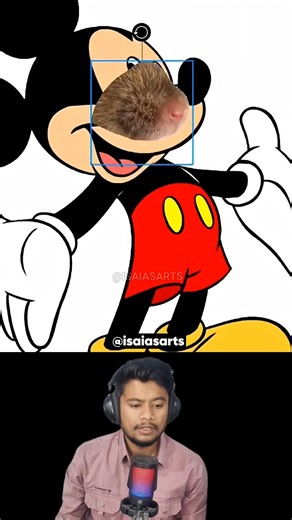 Making Mickey Mouse in Real Life #shorts #shortsfeed