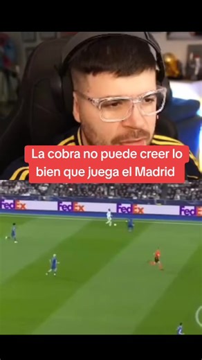 La cobra sufriendo por el real Madrid #lacobraa #argentina #realmadrid #championsleague