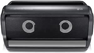 LG PK7 XBOOM Go Water-Resistant Wireless Bluetooth Party Speaker with Up To 22 Hours Playback - Black