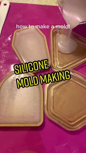 Simplified Mold Making Process with Resin Molds and Silicone