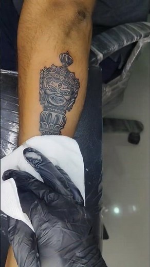 025Phurba Tattoo Meaning | Buddhist Ritual Dagger Tattoo #short #shorts