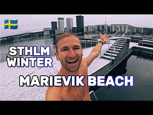 WINTER Bath in Stockholm 🇸🇪 Marieviksbadet