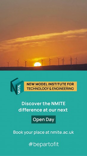 Ready to make an impact? 🌍 Check out NMITE Engineering and Construction degrees at our upcoming open day, designed to get you career-ready from day one. ➡️ Tour our award-winning campus ➡️ Meet the people who make it different ➡️ Experience hands-on learning ➡️ Get a free lunch, on us! Book your spot now 👇 | NMITE