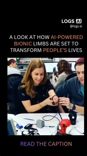 WHEN AI MOVES WE LOG IT on Instagram: "AI-powered bionic limbs are evolving beyond basic mechanical substitutes into systems that actively learn from the people who use them. By integrating 3D printing, embedded sensors, and machine-learning models, these prosthetic arms can read muscle signals, movement patterns, and pressure, then adjust their behavior in real time. With continued use, they become increasingly attuned to the user’s intent, responding more naturally and precisely. Credits: @ope