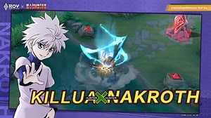▎Nakroth×Killua×Skin Spotlight ถึงเวลาแสดงพลังแห่งสายฟ้า! มาดูกันว่าเอฟเฟกต์ต่างๆ ของ Killua จะเจ๋งขนาดไหน! #HUNTERXHUNTER #ROV #NAKROTHxKILLUA #ROVDAY #COLLABORATION | Garena RoV Thailand