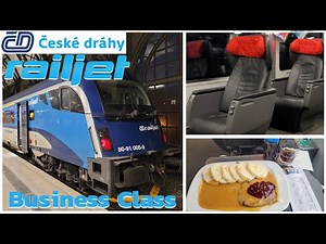 CD Railjet Business Class "Vindobona" | TRIP REPORT | Berlin - Prag - Wien - Graz