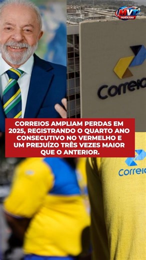 CORREIOS AMPLIAM PERDAS EM 2025. #noticias #política #shorts