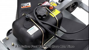 SWISHER 60 in. 15.5-HP 500 cc Briggs & Stratton Electric Start Pull-Behind Finish Cut Lawn Mower FC15560BS