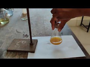 Estimation of Copper by Iodometric titration