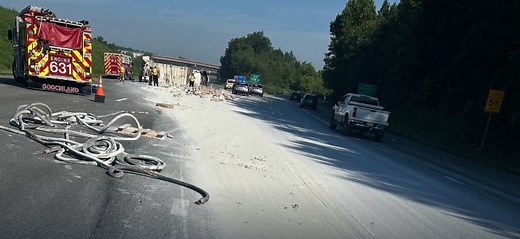 Crash closes I-64 lanes near Short Pump