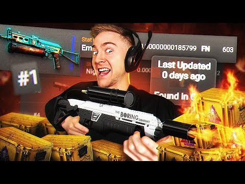 Unboxing the LOWEST Float ST Weapon...