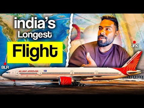 Air India’s 16 hour Wild Ride - B777-300 ER New York to Mumbai 🇺🇸🇮🇳