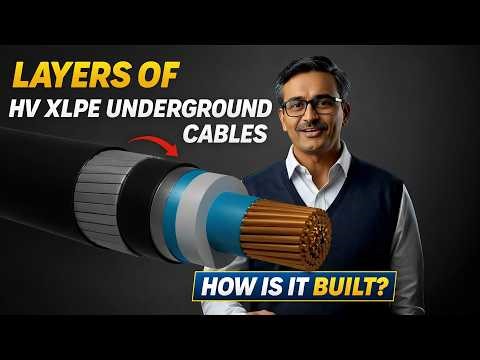HV XLPE Underground Cable Construction Explained | Layers, Function & Design