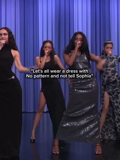 Let's all wear a dress with no pattern and not tell Sophia||#katseye #fypシ #kpop #shortsviral #video