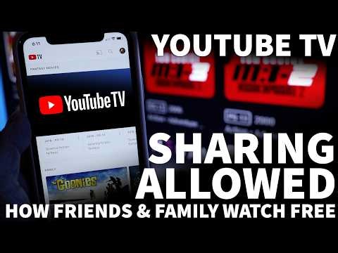 How to Share YouTube TV with Family & Friends (Up to 5 People)