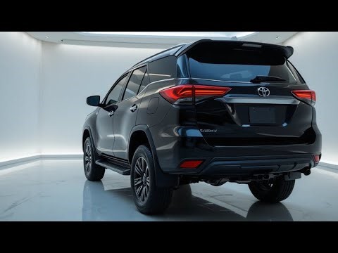 2026 Toyota Fortuner Black Edition: Bold Luxury, Powerful Presence, and Modern SUV Excellence