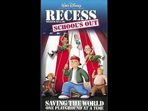Opening to Recess School's Out 2001 VHS