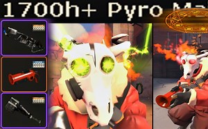 紅蓮地獄的使者 The Demonic Revolver🔸(1700h+ Pyro Main Experience TF2)