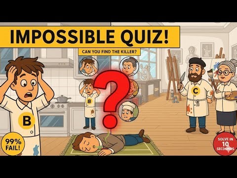 Detective Challenge: Solve The Killer Puzzle! (Only 1% Can!)