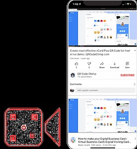 Video Preview QR code: Show your demo video or a trailer on a simple scan