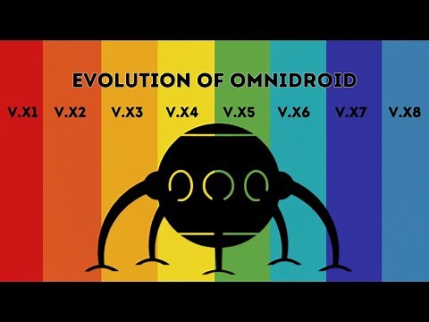 Omnidroid Evolution V.x1 to V.x10