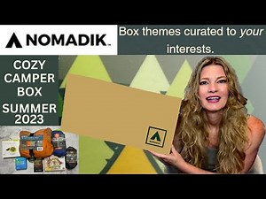Unbox Adventure with the Cozy Camper Box | Nomadik Review | Summer 2023
