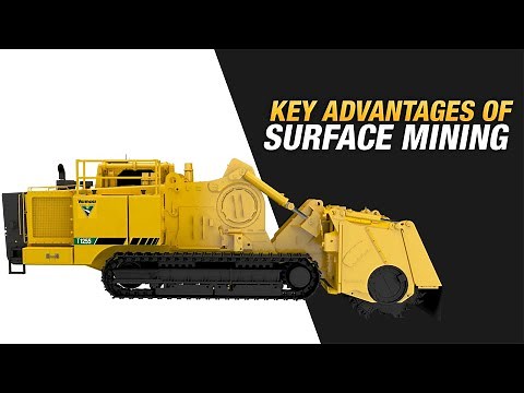 How Vermeer surface miners provide safety and mine access advantages