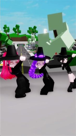Kpop Demon Hunters did this Roblox dance trend in Brookhaven RP #shorts #robloxedit #robloxshorts