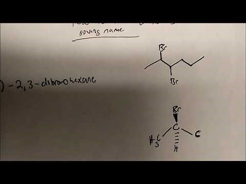 How To Draw Enatiomers From IUPAC Names