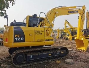 [Hot Item] Used Cheap Excavadora Usada PC120 Excavator 12ton High Quality Construction Equipment Japan Mad PC120 for Sale