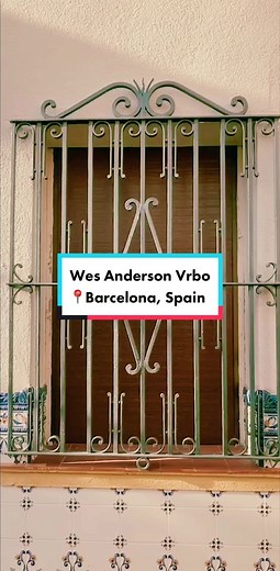 Grand Barcelona Vrbo #WesAndersonTrend #Vrbo #Barcelona #WesAnderson 🏠 Property # 1084809ha 📍Barcelona, Spain 🔎 ” Luxury Touristic Villa in Barcelona City”