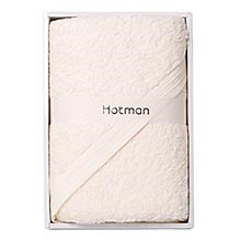 Hotman (ホットマン) 1秒タオル ホットマンカラー12シリーズ バスタオル1枚セット(アイボリー)(HC-10083・IVO)