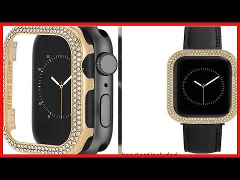 Protect and Elevate Your Apple Watch with a Stunning Gold-Tone Crystal Case