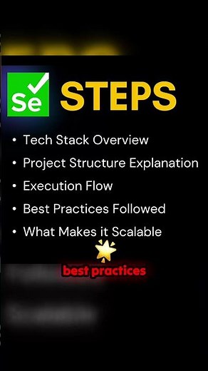 How to Explain Your Automation Framework in Interviews (FAST Guide!)