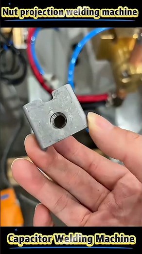 Precision Nut Projection Welding in Action #weldingtechnology #weldingmachine