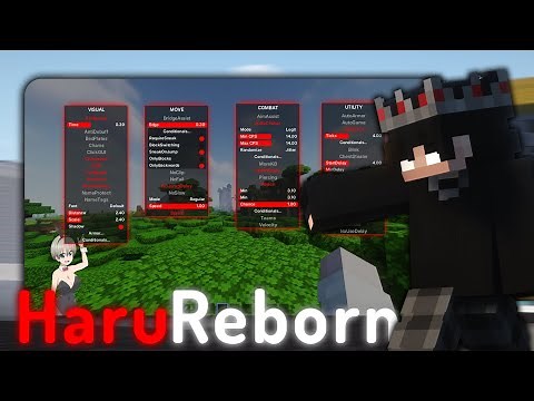 Haru Reborn is THE BEST FREE Client in 2025!? | Aim Assist, Autoclicker, Speed, Scaff & MORE!