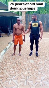 75 years old man doing pushups #pushupsworkout | FIT WITH STAN