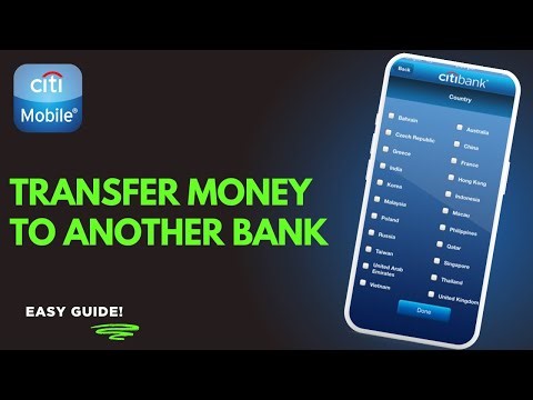 How To Transfer Money From Citibank To Another Bank !