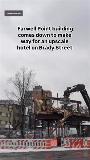 101K views · 557 reactions | Watch the Farwell Point building come down. An upscale hotel will be built there with a restaurant, rooftop bar, and parking nearby. Read More: https://www.tmj4.com/news/milwaukee-county/demolition-at-brady-and-farwell-point-to-changing-landscape-of-brady-street | TMJ4 News | Facebook