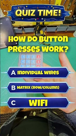 Quiz: How does the keyboard for arduino work?